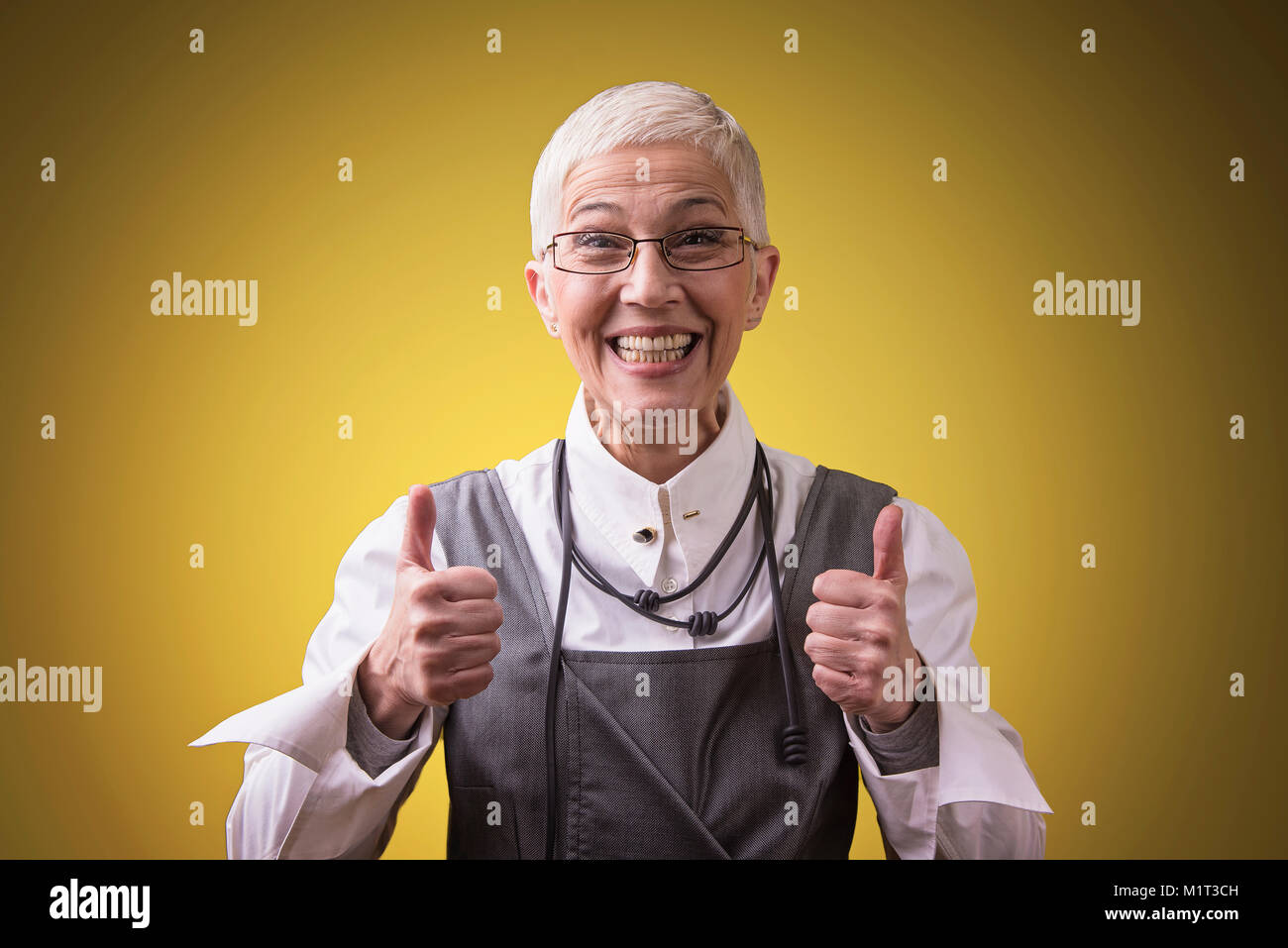 Support senior hi res stock photography and images Alamy