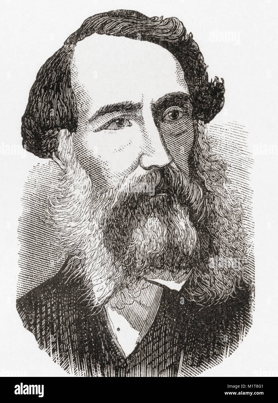 Edward John Eyre, 1815 – 1901. English land explorer of the Australian ...