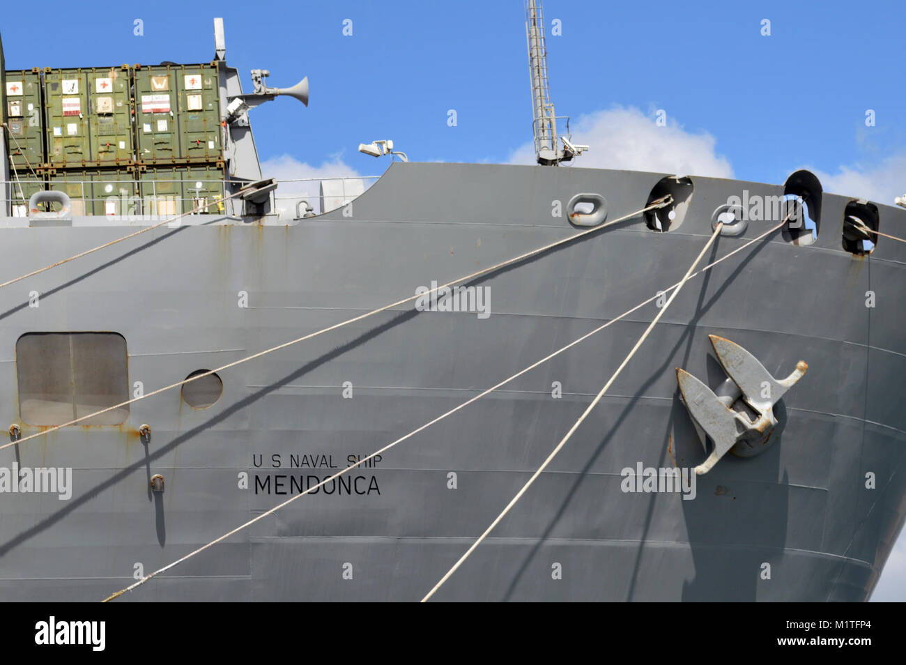 The USNS Mendonca, a Bob Hope-class Large, Medium-Speed Roll-on/Roll ...