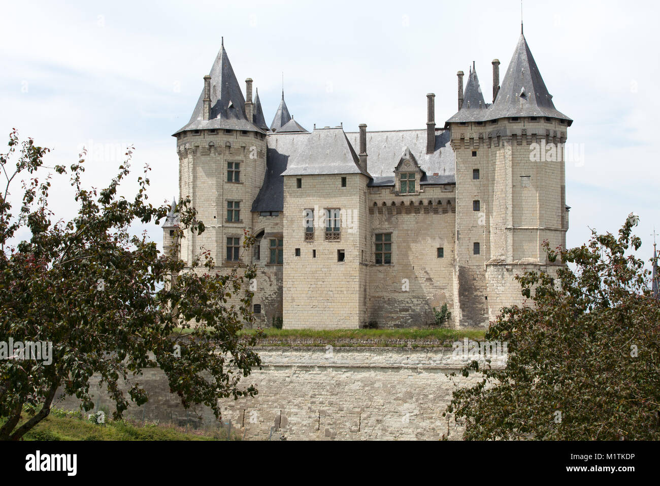 Castle of Saumur in Loire Valley, France Stock Photo - Alamy