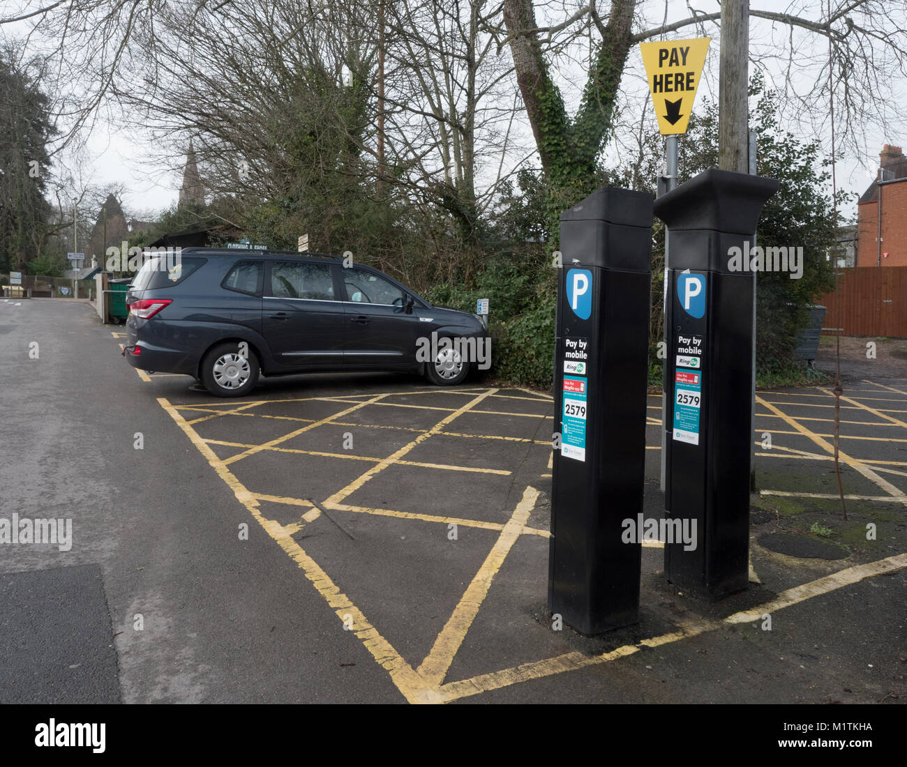 Car park parking meter hires stock photography and images Alamy