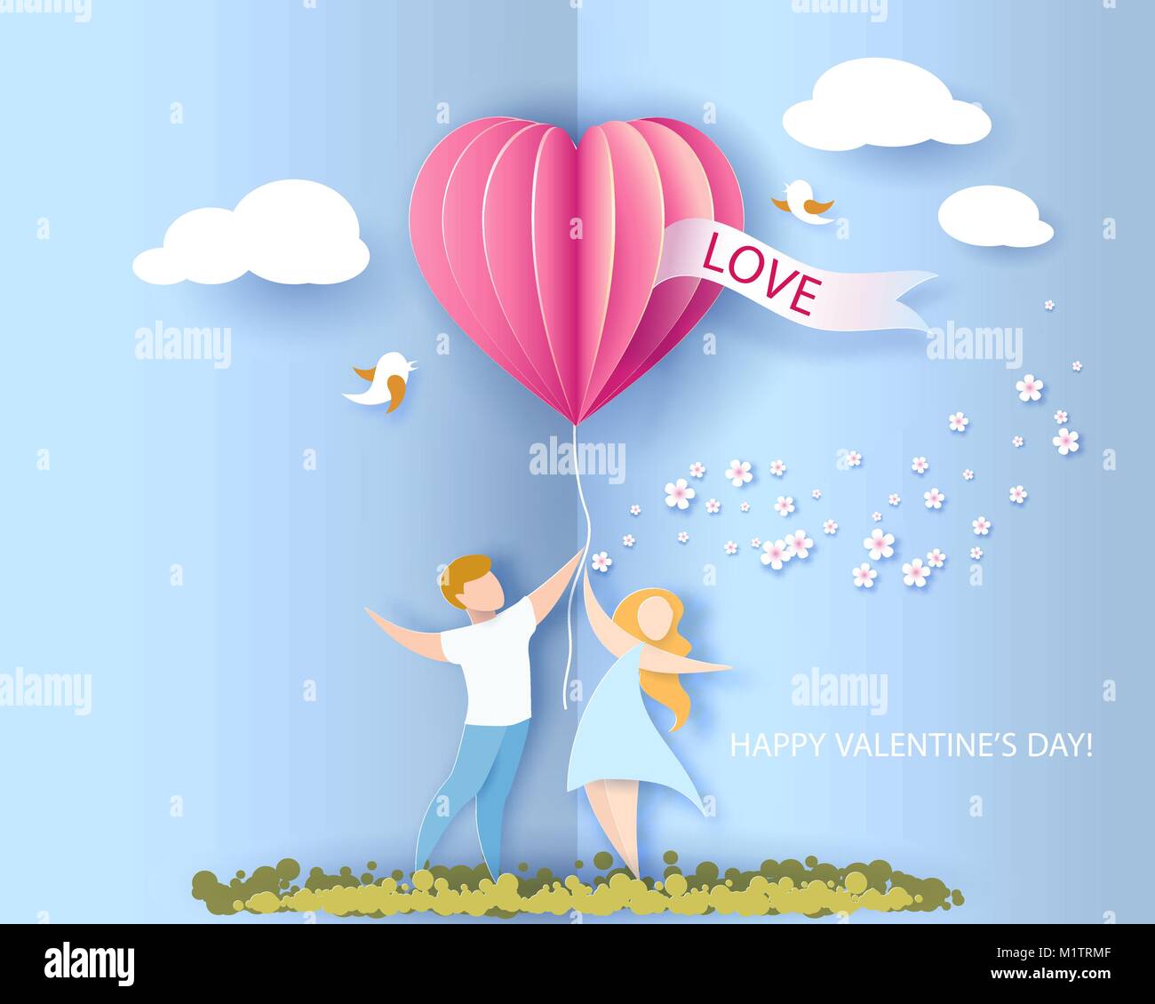 Card for Valentines day Stock Vector Image & Art - Alamy
