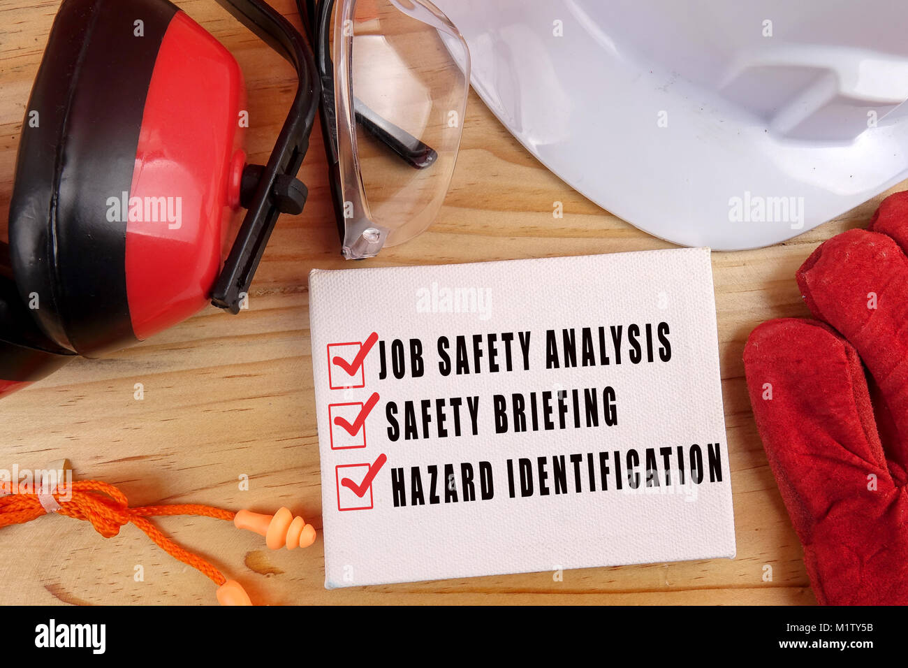 SAFETY AND HEALTH CONCEPT Stock Photo