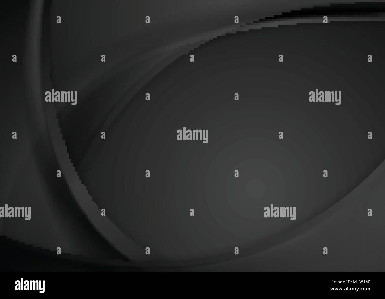 Abstract dark wavy corporate background. Vector black design Stock ...