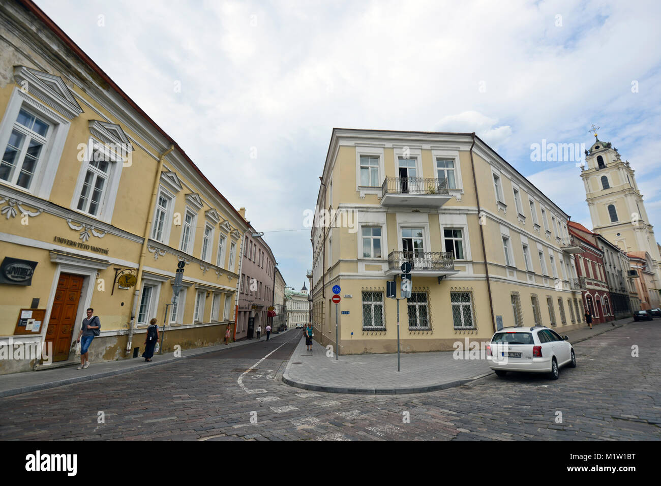 Vilnius Old Town, Lithuania Stock Photo