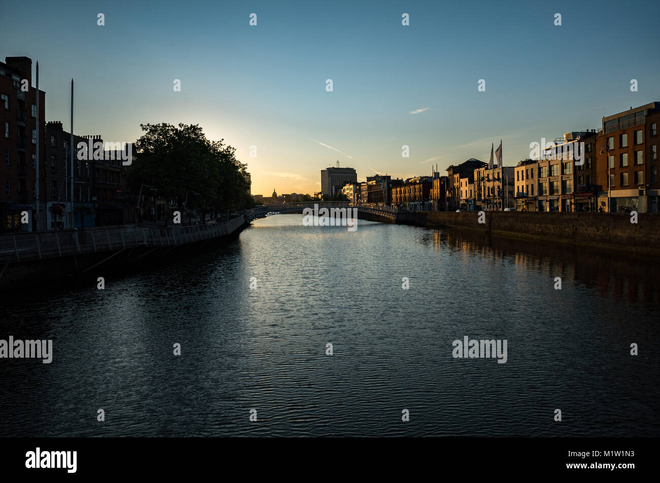 Over the river liffey in dublin hi-res stock photography and images - Alamy