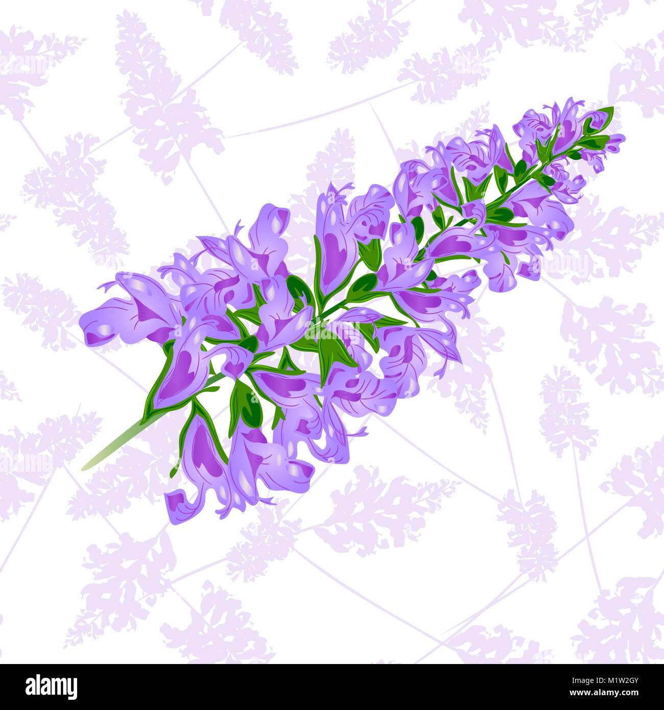 Purple flower wallpaper hires stock photography and images  Alamy
