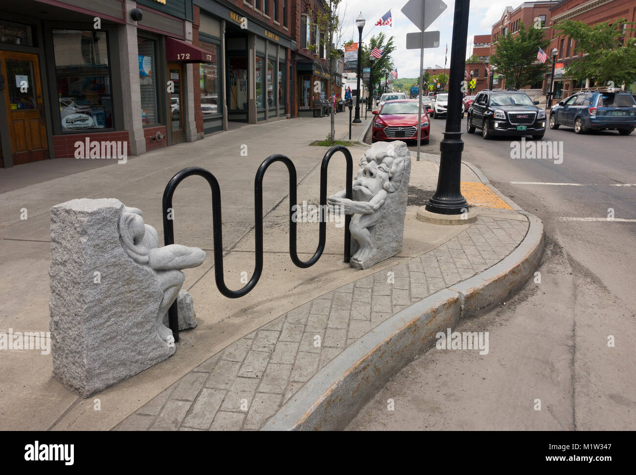 granite sculptures in Barre VT Stock Photo Alamy