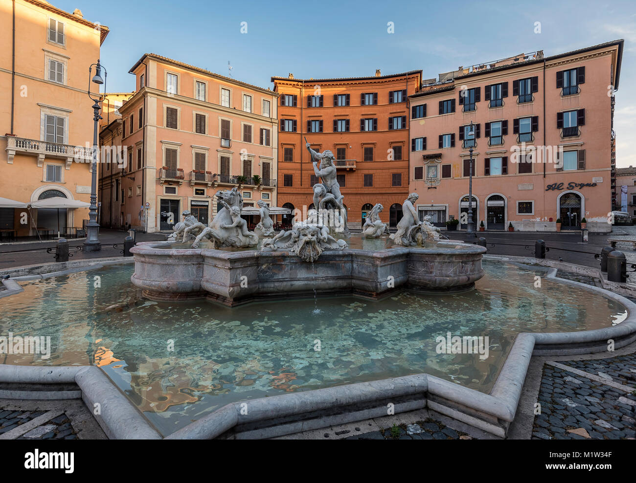 Piazza Navona is one of the largest and most beautiful piazza squares