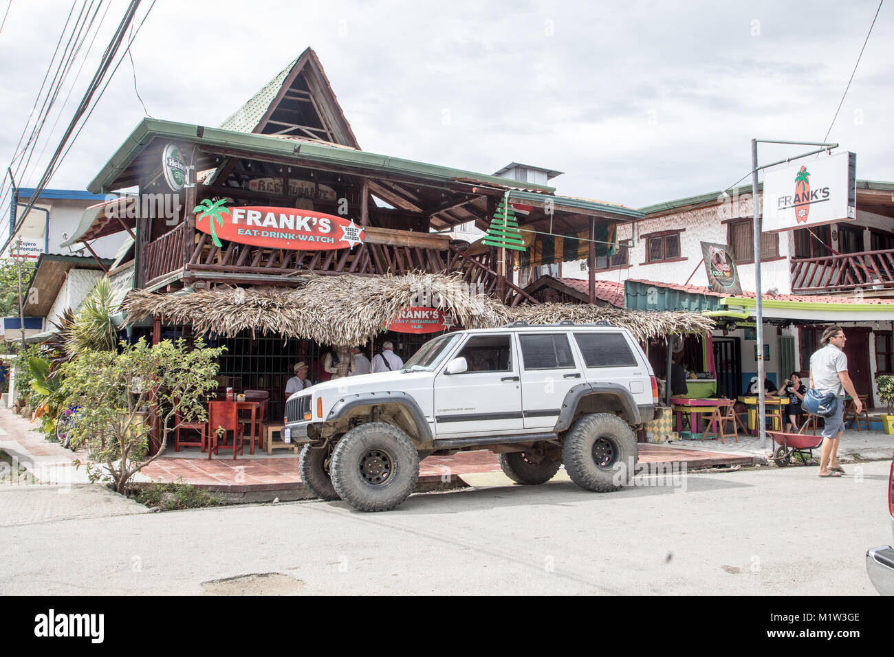 The Main Town Samara Costa Rica Central America Stock Photo