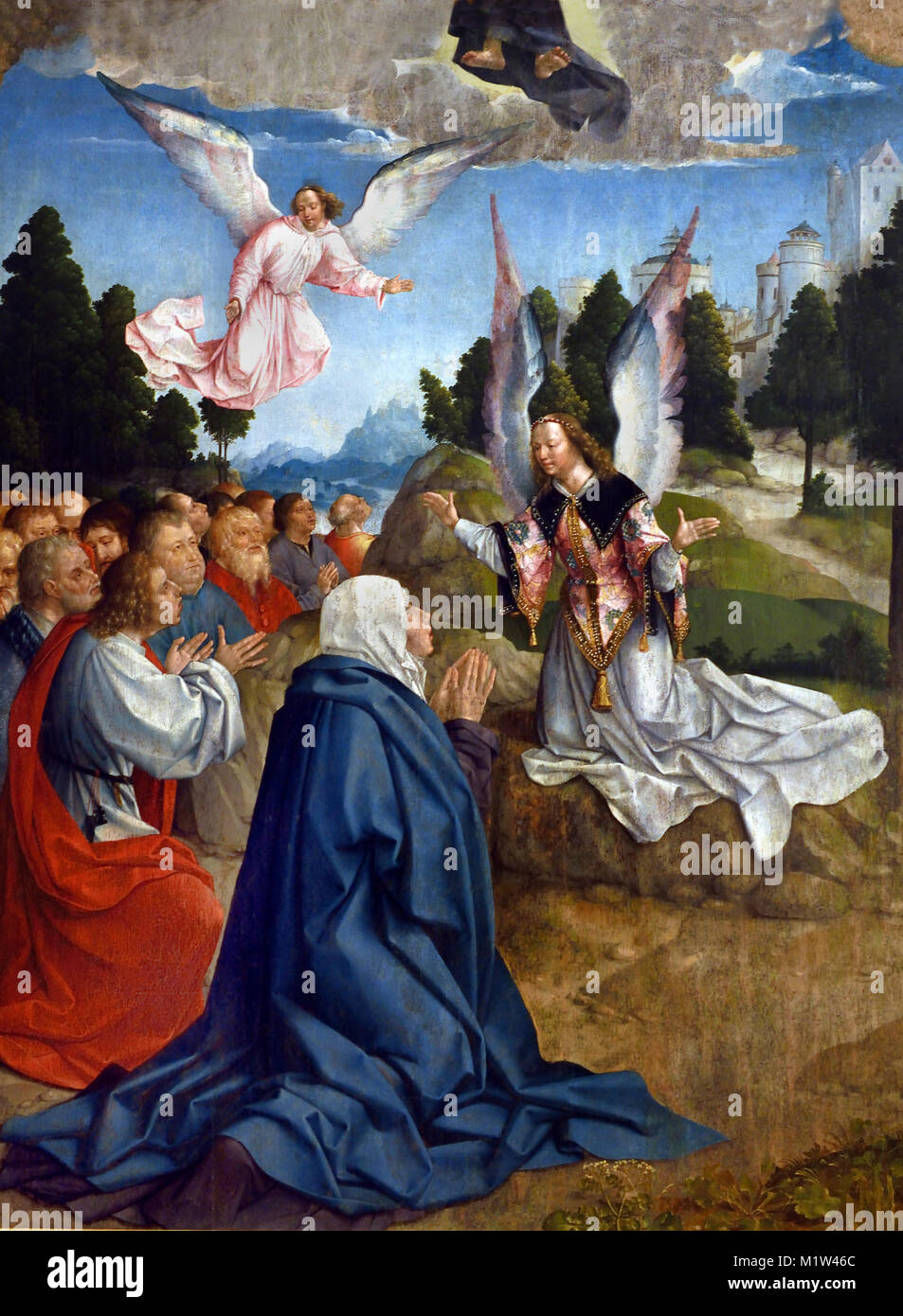 Ascension of Christ 1520-1530 Frei Carlos 1517-1540 16th-century Portugal, Portuguese, Stock Photo