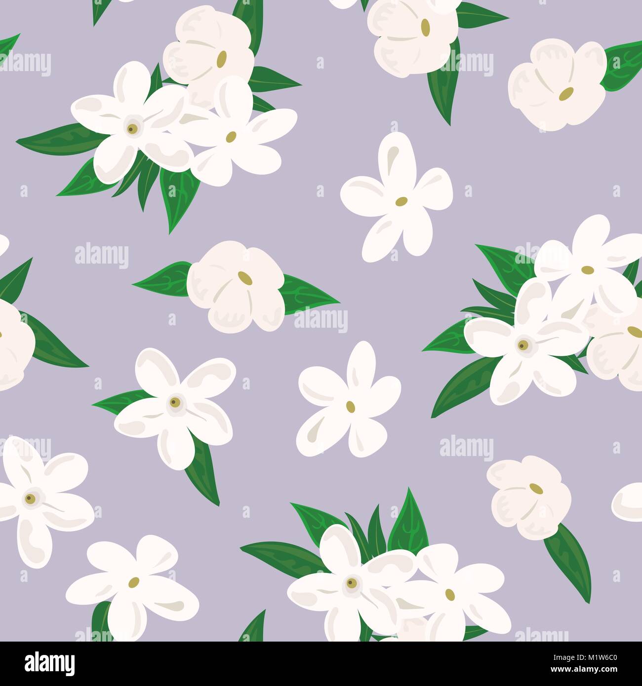 Jasmine pattern hi-res stock photography and images - Alamy