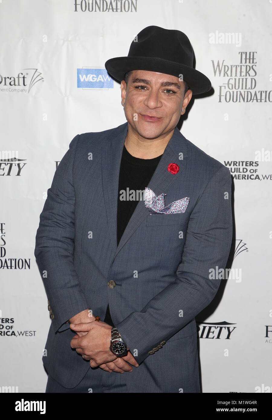 Beverly Hills, Ca. 1st Feb, 2018. Virgil Williams, at the 2018 Writers