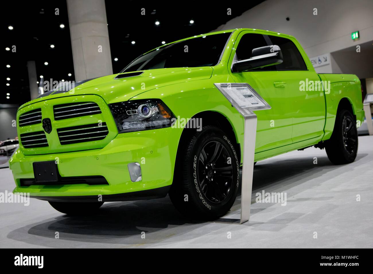 2017 Dodge RAM Sport Crew Cab 4X4 at the San Diego International Auto Show,  in December 2017. | usage worldwide Stock Photo - Alamy