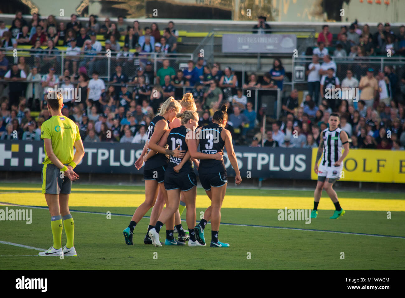 Melbourne, Australia. 2nd February, 2018. AFLW Round 1 Collingwood vs