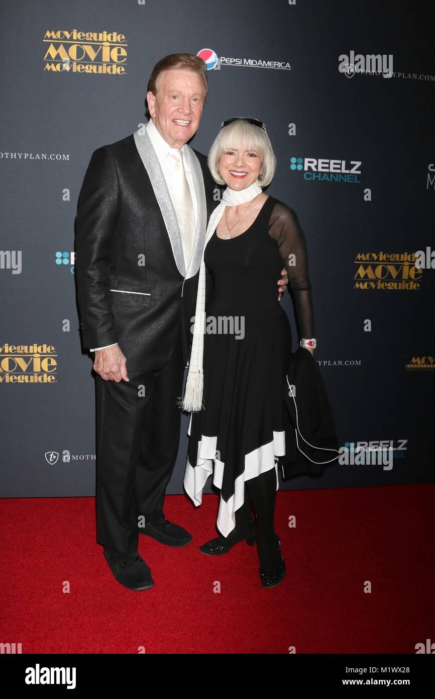 Universal City, CA. 2nd Feb, 2018. Wink Martindale, Sandy Ferra