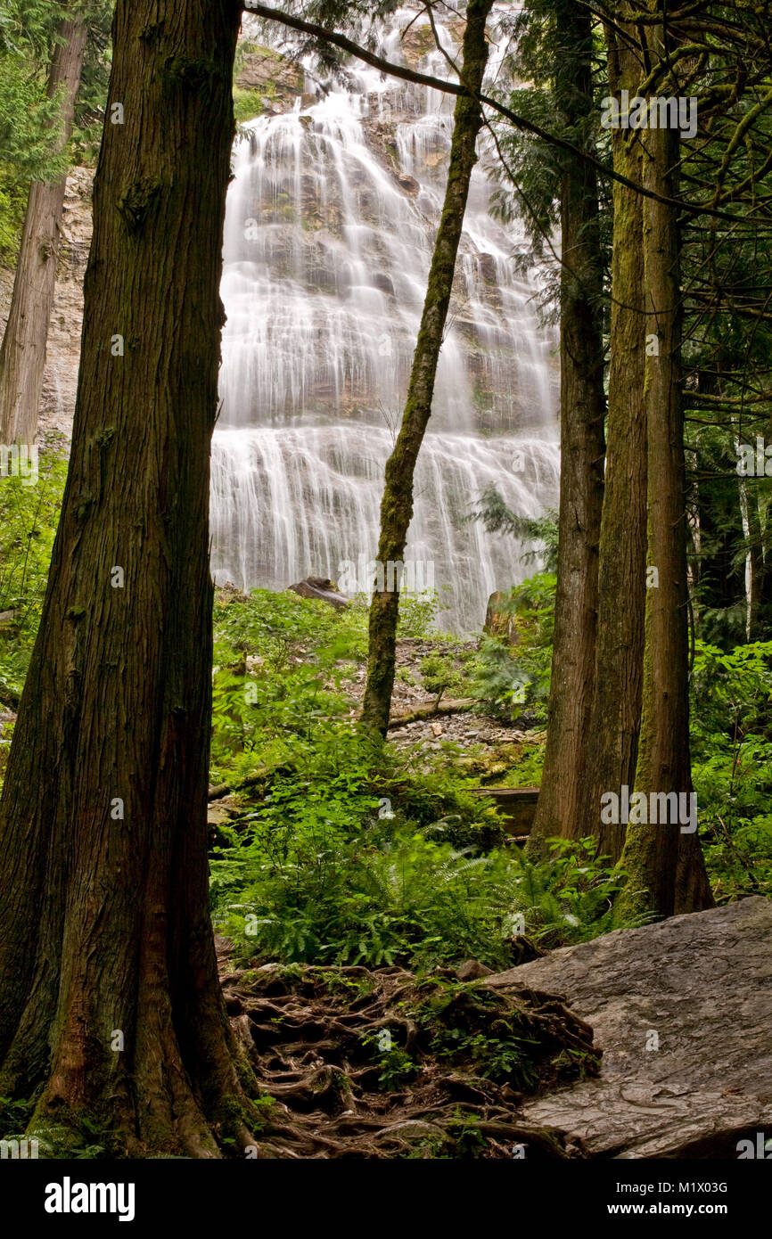 Bridal Veil Falls near Chilliwack, BC, Canada Stock Photo Alamy