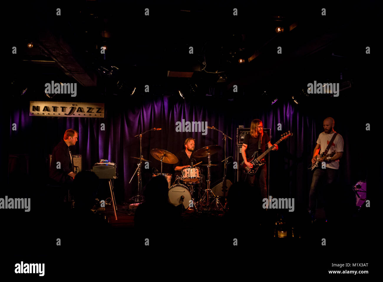 The Norwegian progjazz band Red Kite performs a live concert at the