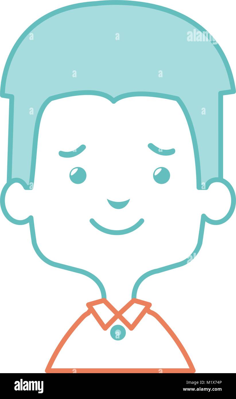 cute and little boy Stock Vector Image & Art - Alamy