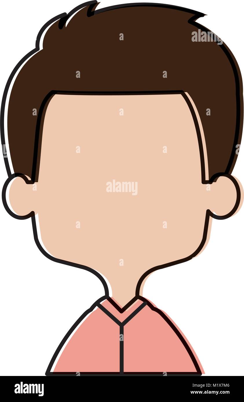 cute and little boy Stock Vector Image & Art - Alamy