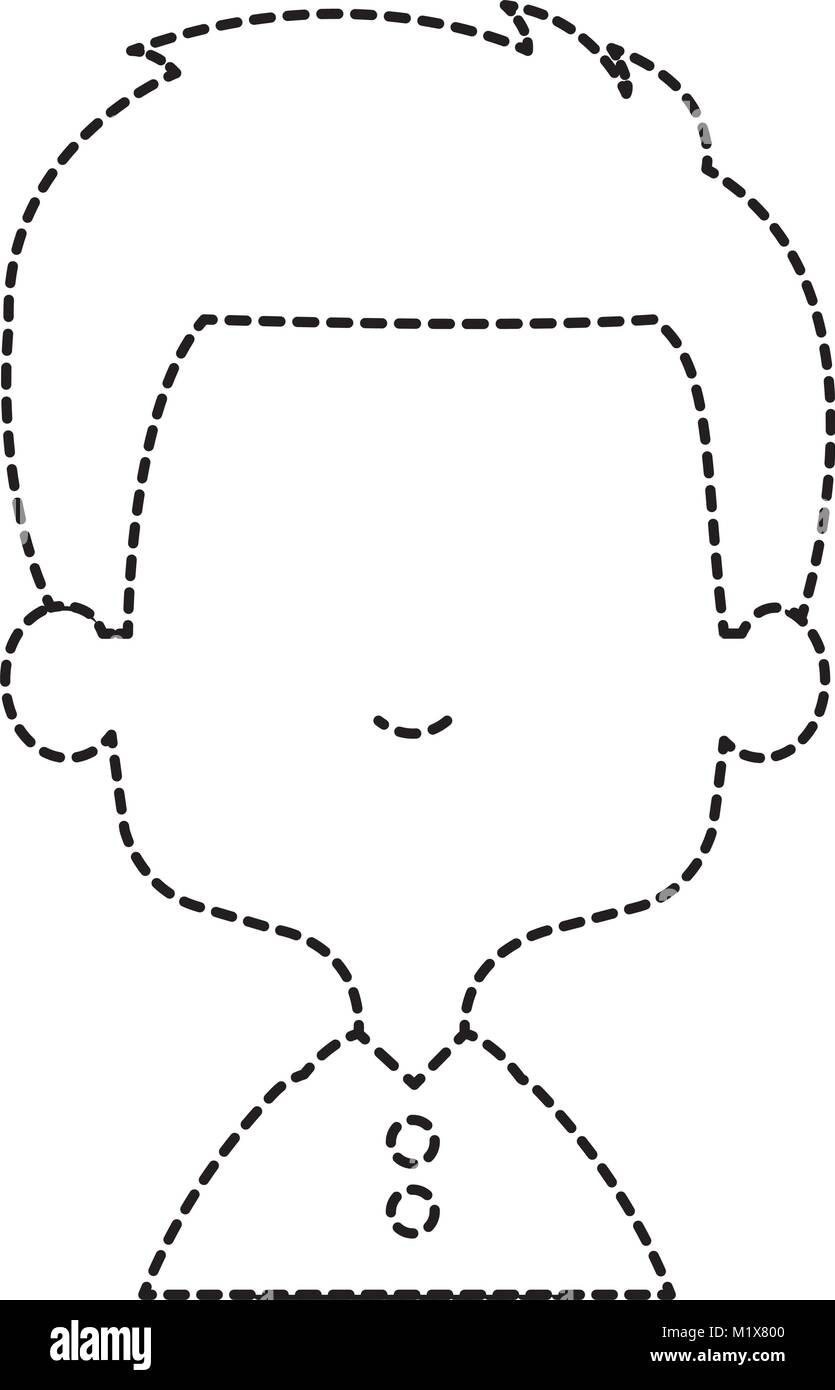 cute and little boy Stock Vector Image & Art - Alamy