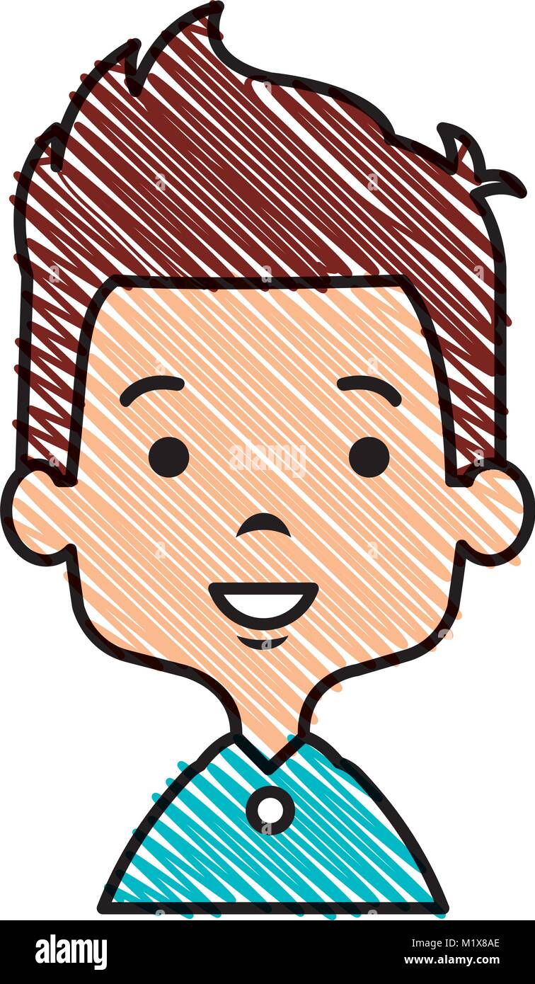 cute and little boy Stock Vector Image & Art - Alamy