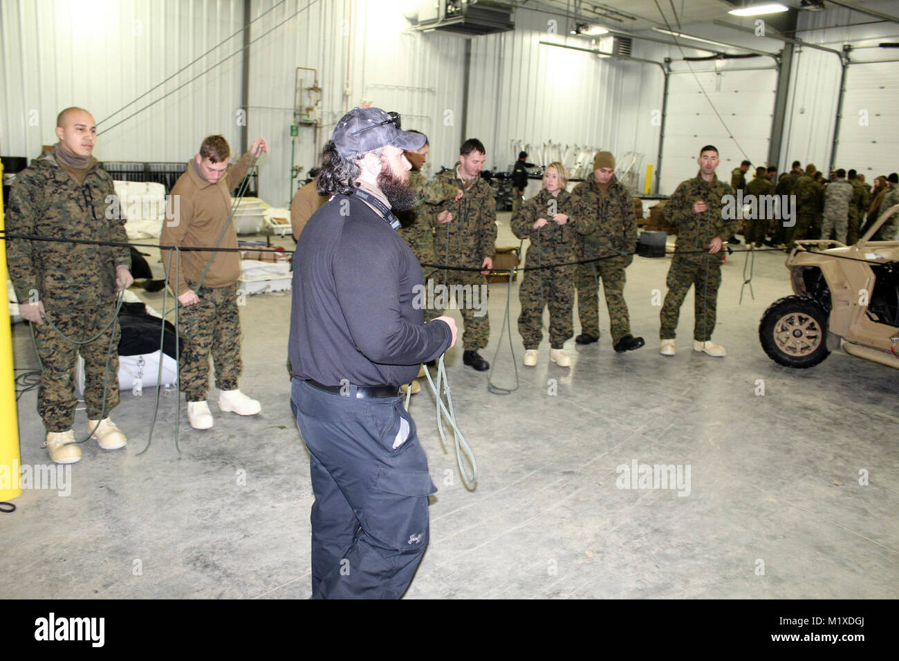 Marines with units associated with the 2nd Marine Aircraft Wing learn ...