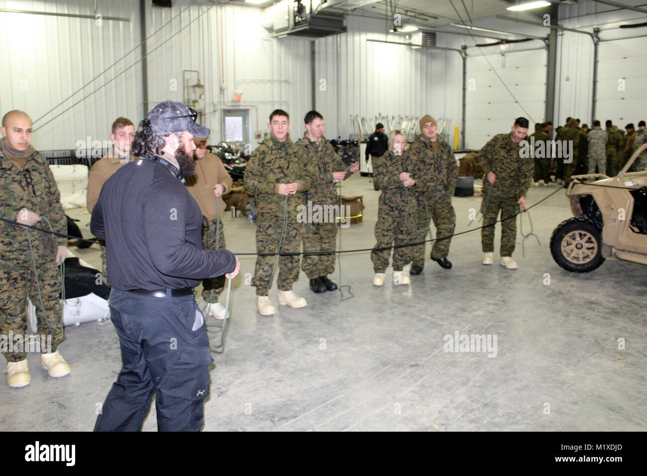Marines with units associated with the 2nd Marine Aircraft Wing learn ...