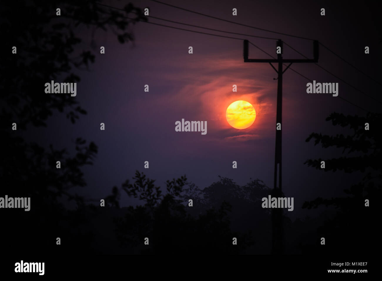 Sunrise Photography Stock Photo