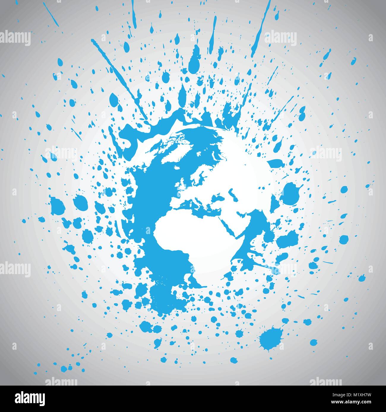Earth globe vector illustration Stock Vector Image & Art - Alamy