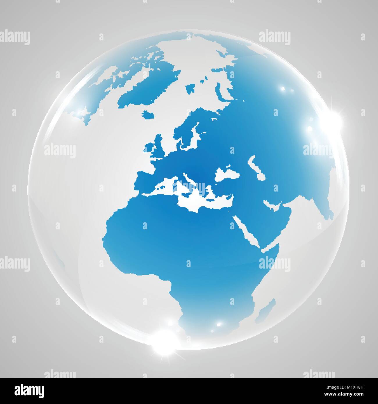 Earth globe vector illustration Stock Vector Image & Art - Alamy