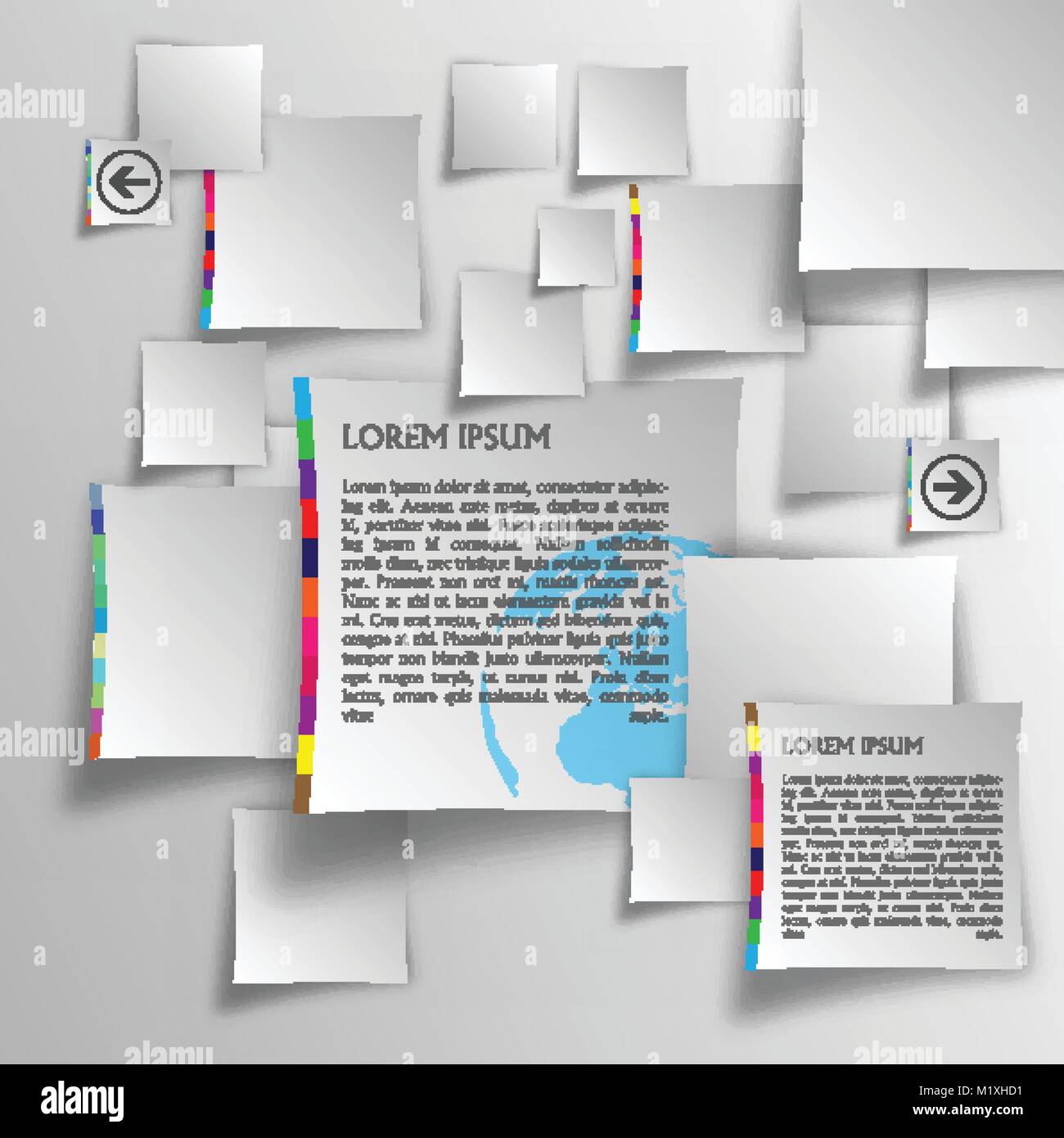 Vector template set Stock Vector Image & Art - Alamy