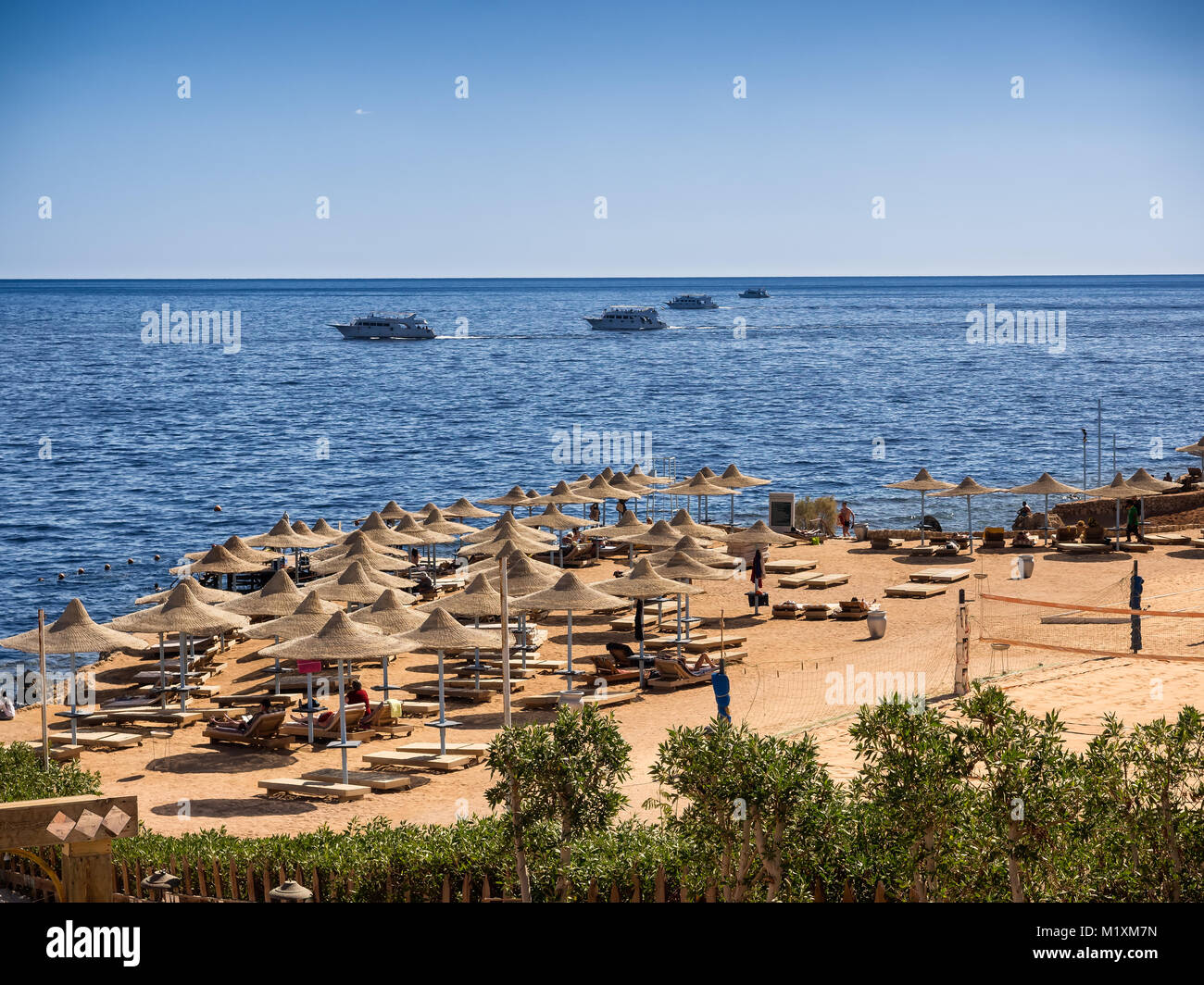Sharm el-Sheikh beach resort in Sinai, Egypt Stock Photo