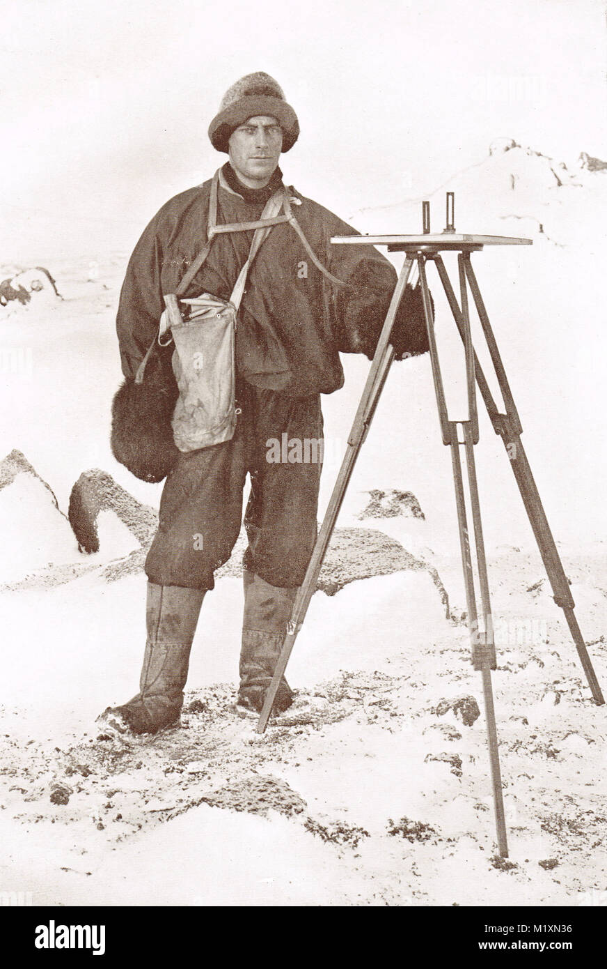 Frank Debenham, Scott's final expedition Stock Photo
