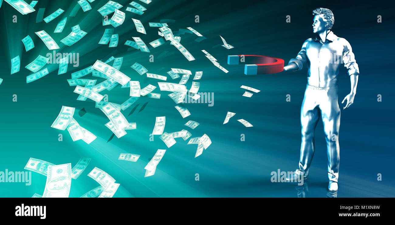 Startup Funding and Attracting Investors as a Concept Stock Photo