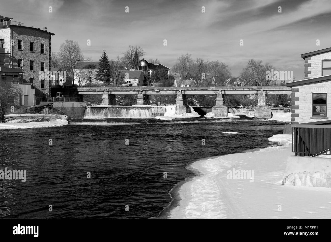 Almonte Spring 2 b&w Stock Photo