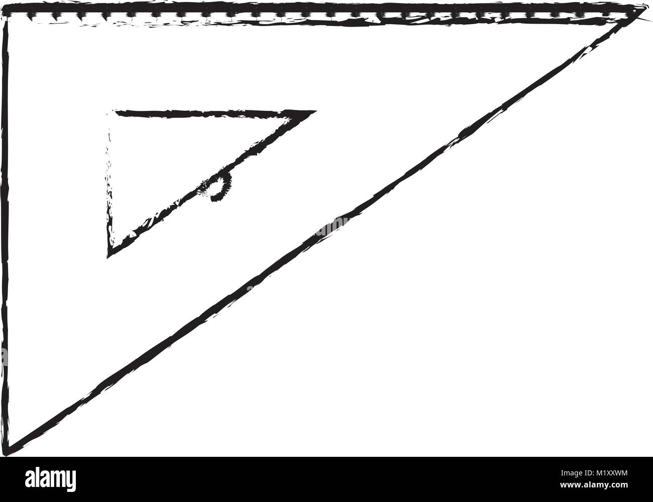 Plastic angle ruler icon, realistic style Stock Vector Image & Art - Alamy