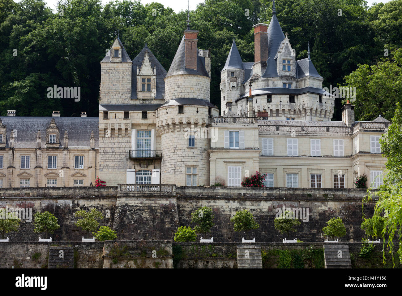 Usse Rigny Castel of Rigny-Usse Known as the Sleeping Beauty Castle and built in ...