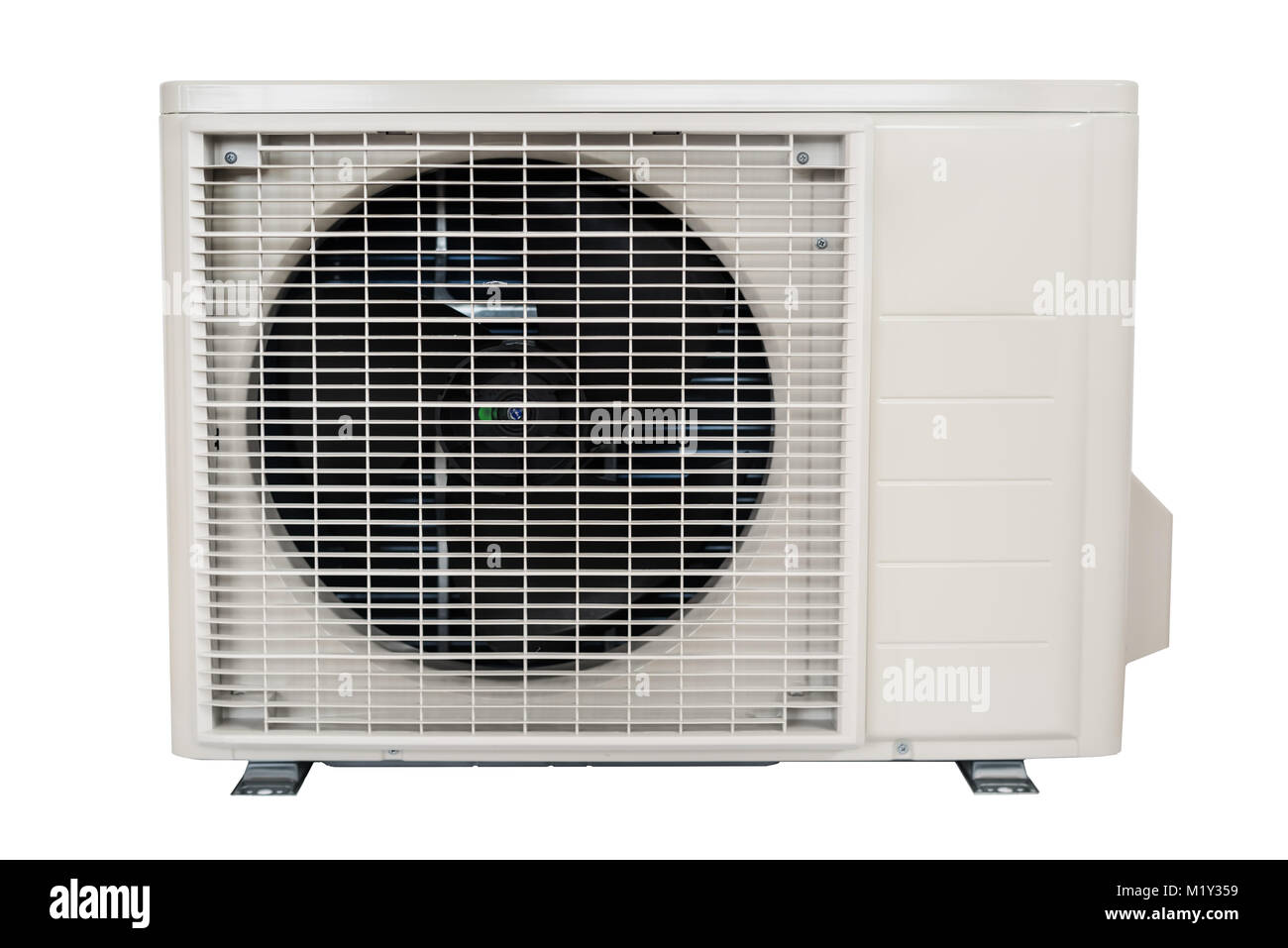 Air conditioner machine isolated on white background Stock Photo Alamy