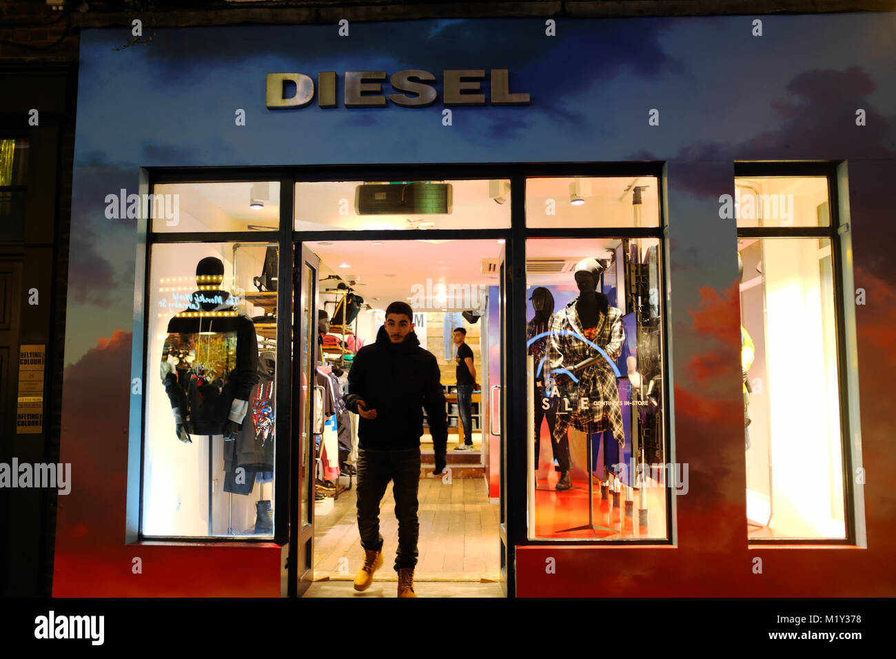 Diesel store Carnaby street, Soho, London Stock Photo - Alamy