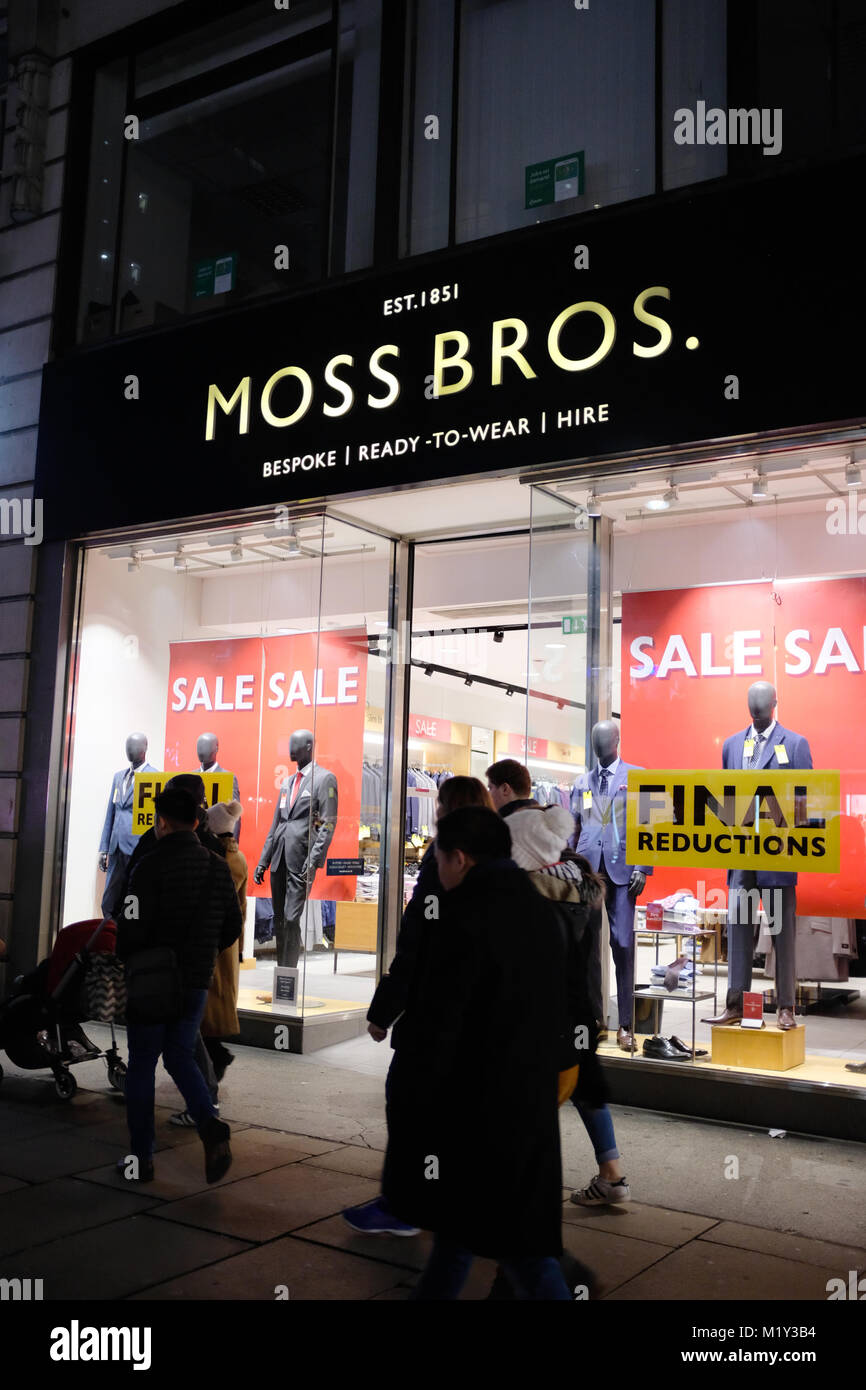 Moss Bros Oxford Street West