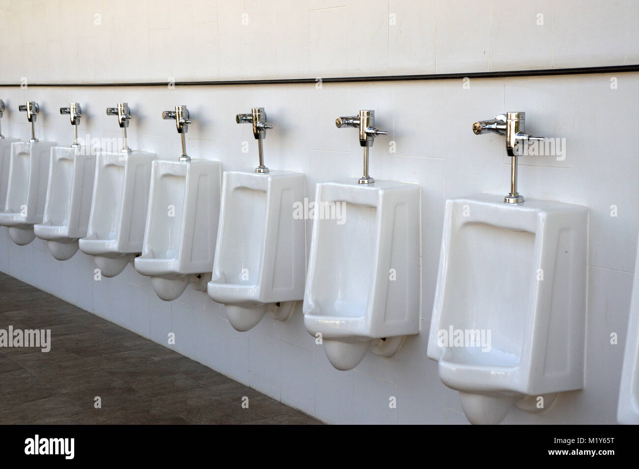 Mens public restroom hi-res stock photography and images - Alamy
