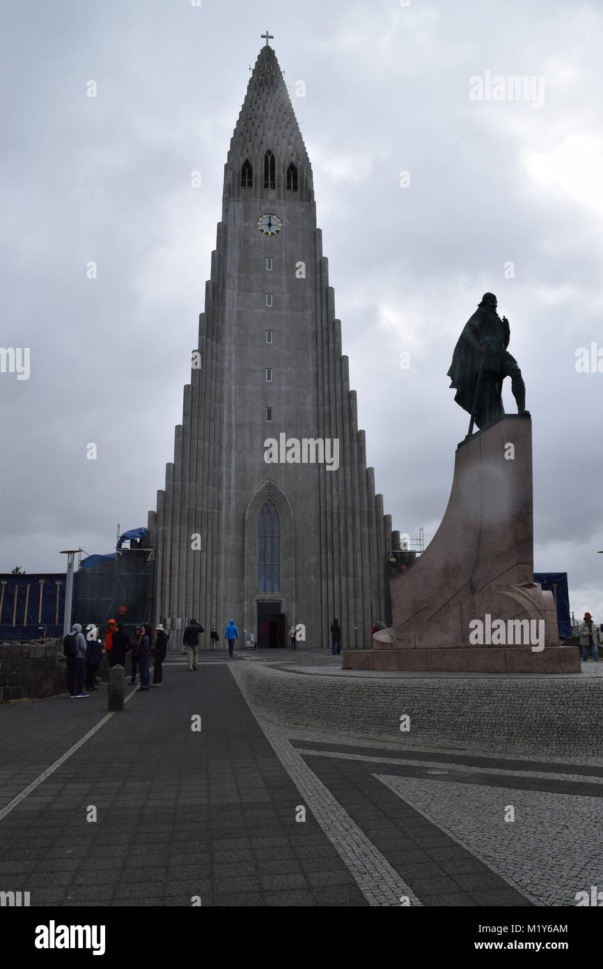 Reykjavik iceland clock tower hires stock photography and images Alamy
