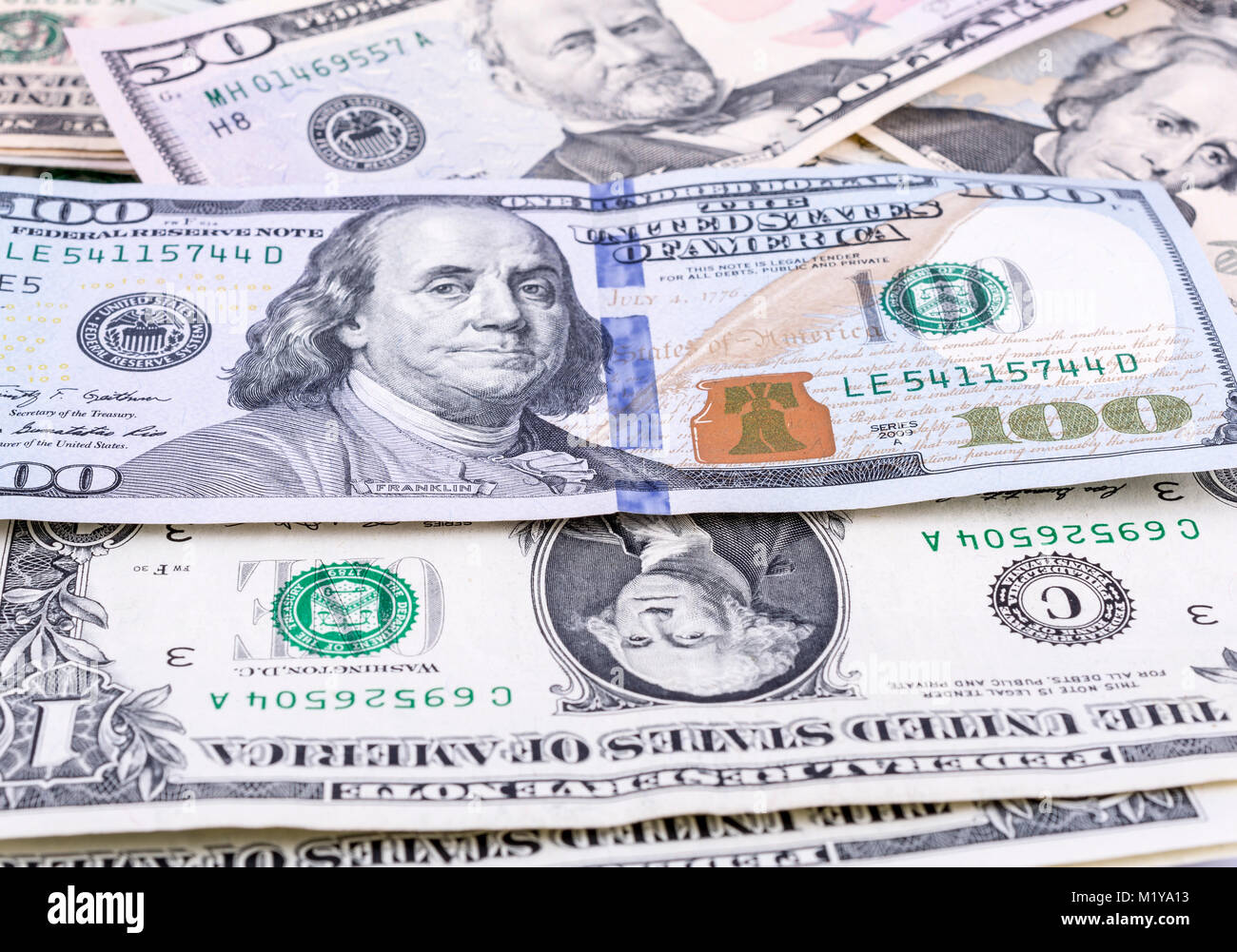 US Paper Currency, dollar bill Stock Photo Alamy