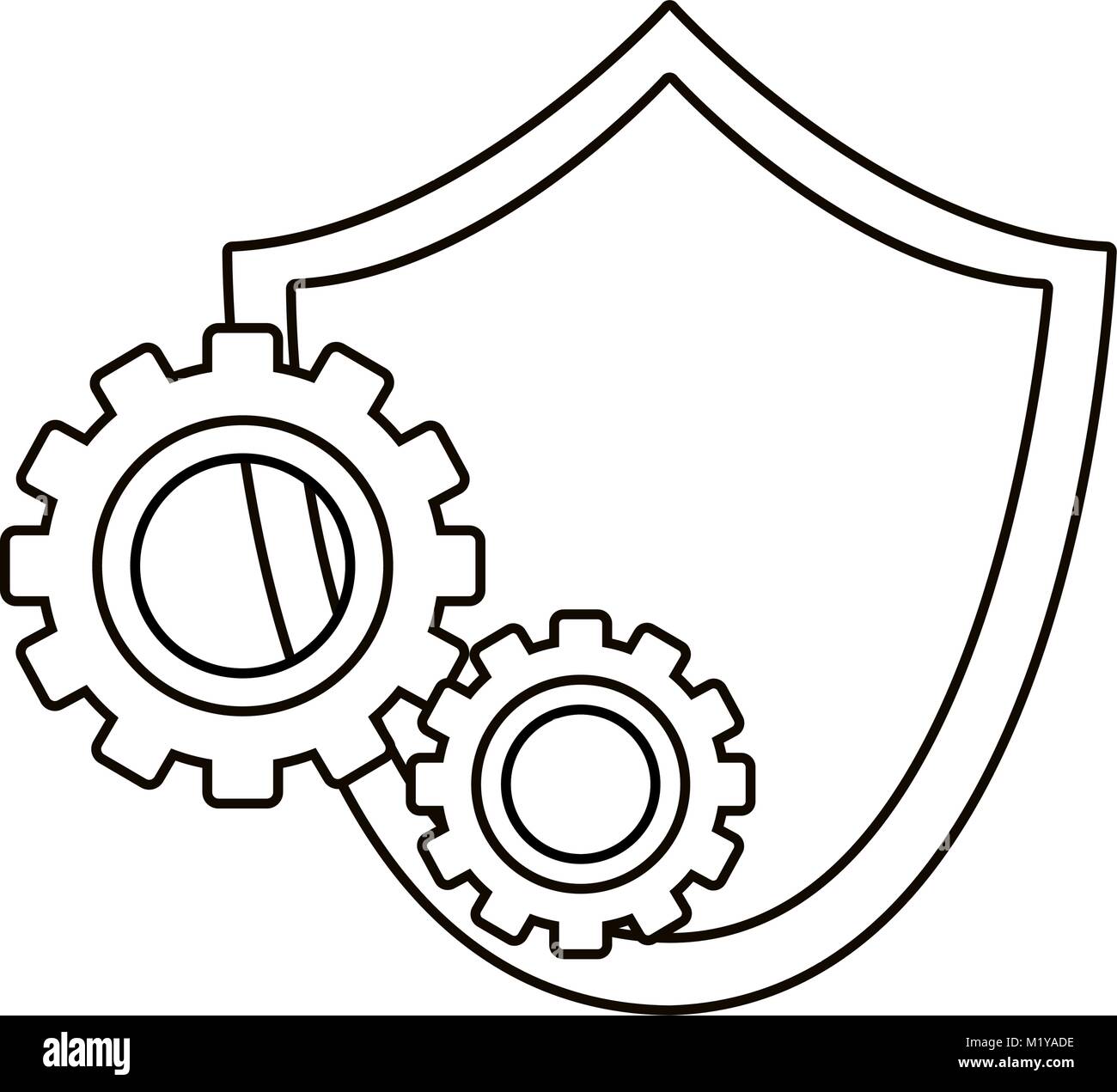 Isolated shield design Stock Vector Image & Art - Alamy
