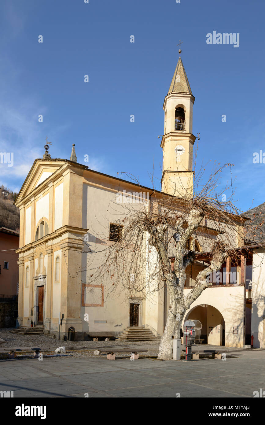 Old church in the alps hi-res stock photography and images - Alamy