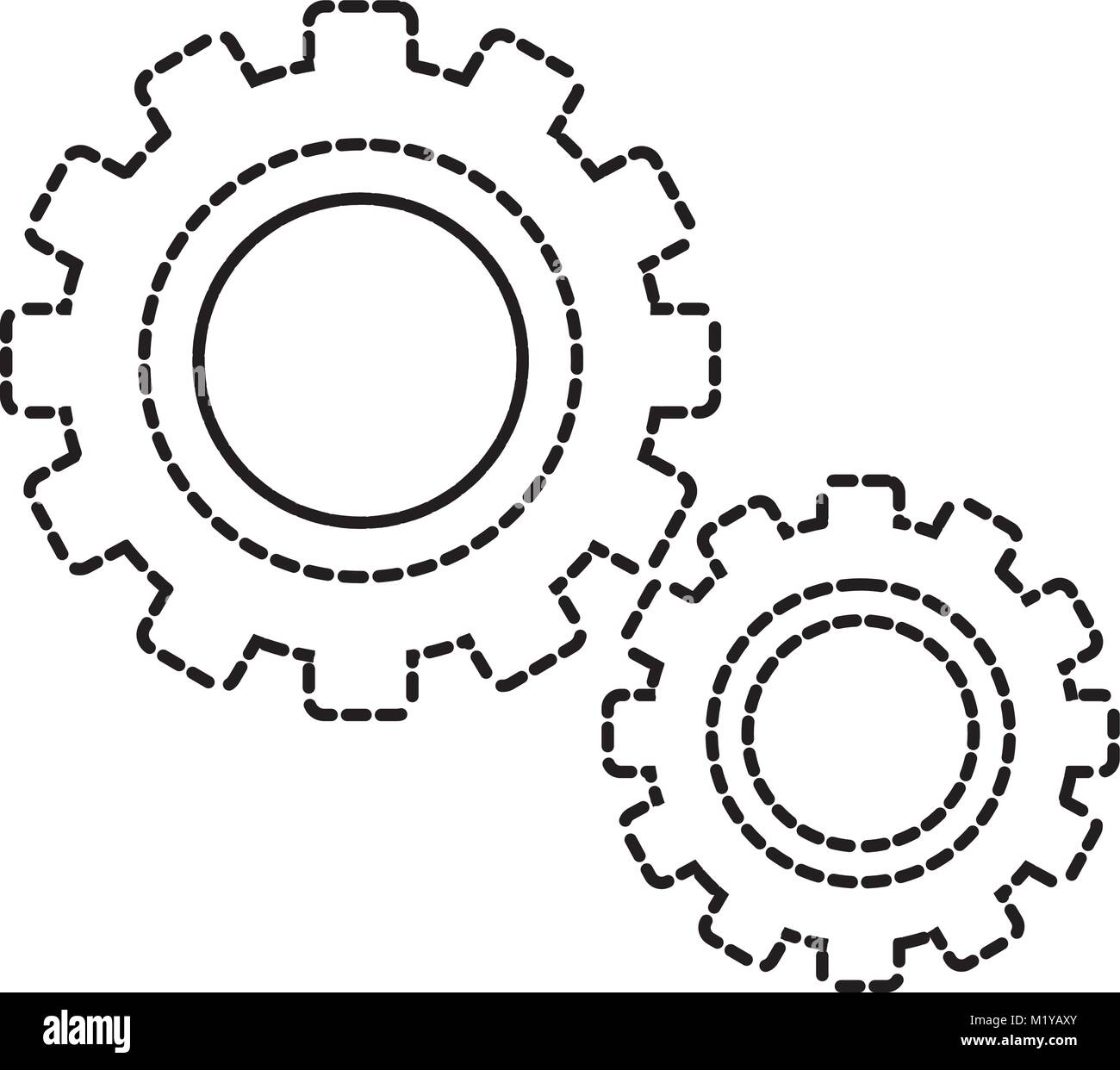Isolated gear design Stock Vector Image & Art Alamy