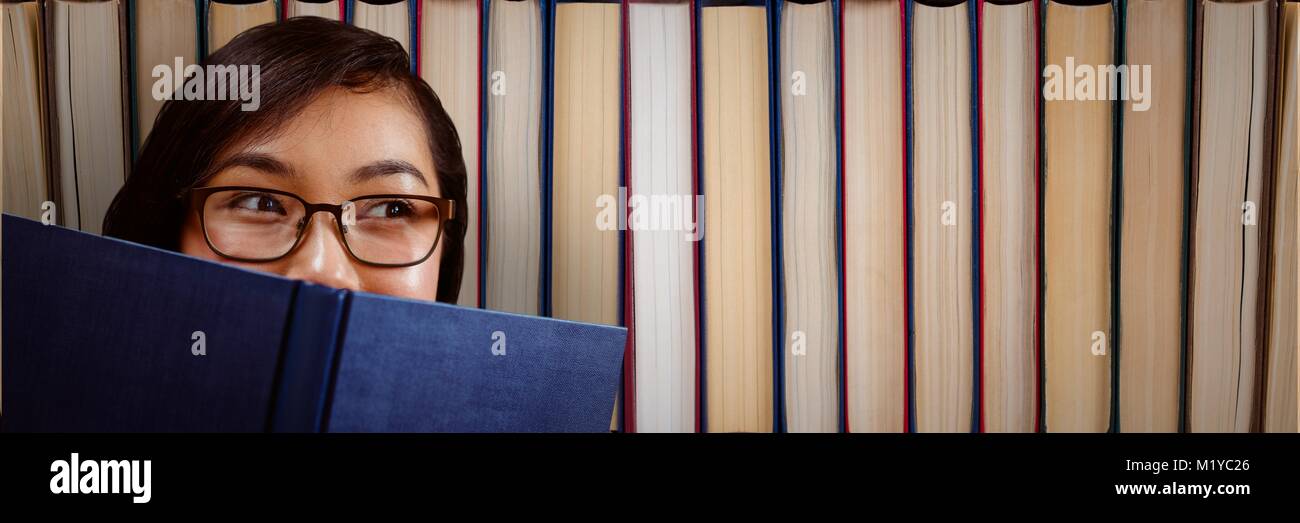 Woman looking at photo album hi-res stock photography and images