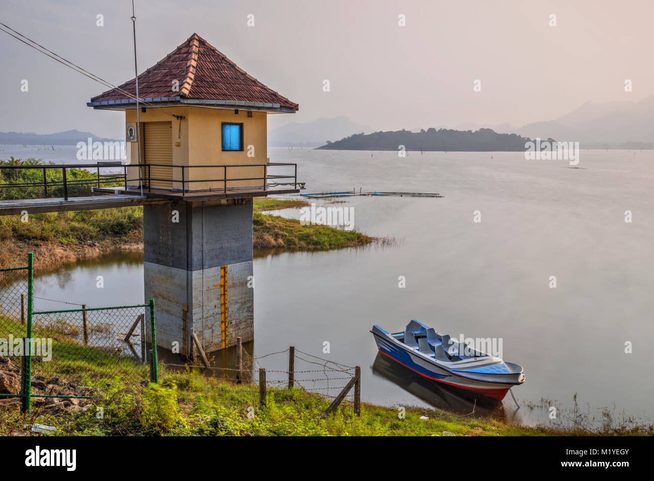 Kandalama Lake, Central Province, Sri Lanka, Asia Stock Photo