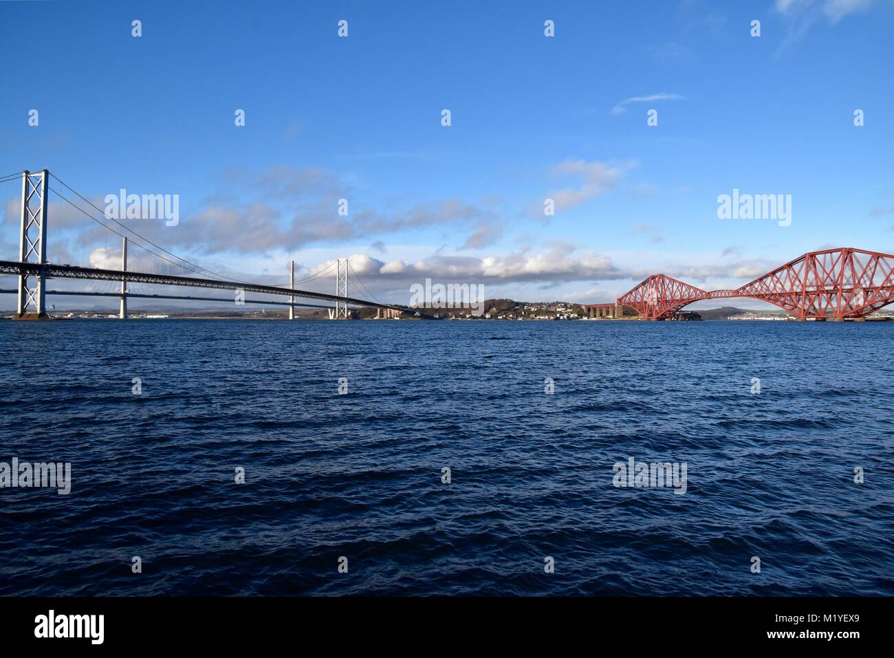 The Three Forth Bridges Stock Photo